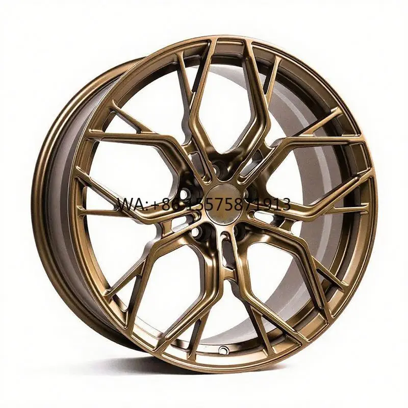 

Premium Forged 23 Inch Aluminum Alloy Wheels Satin Silver Concave Profile for Passenger Cars