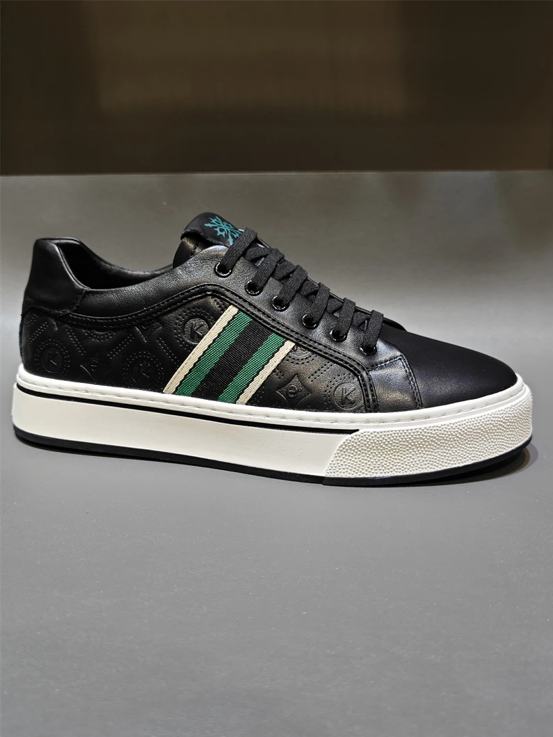 

Мужские повседневные туфли из натуральной кожи: превосходное качество, дышащие, мягкие, в британском стиле, модные