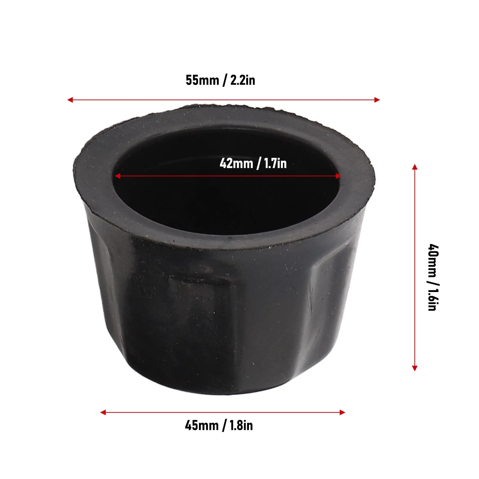 Rubber Wheel Rim Dust  42mm Rubber Rim Dust  Oil Proof for 110cc 125cc 250cc 300cc ATV Quad Go Kart Rim Wheel