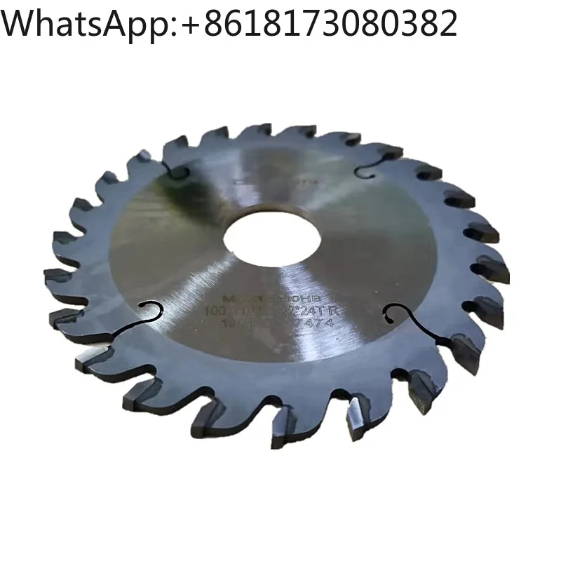 

Edge banding machine end trimming saw blade, high-quality alloy end trimming cutting woodworking machinery accessories