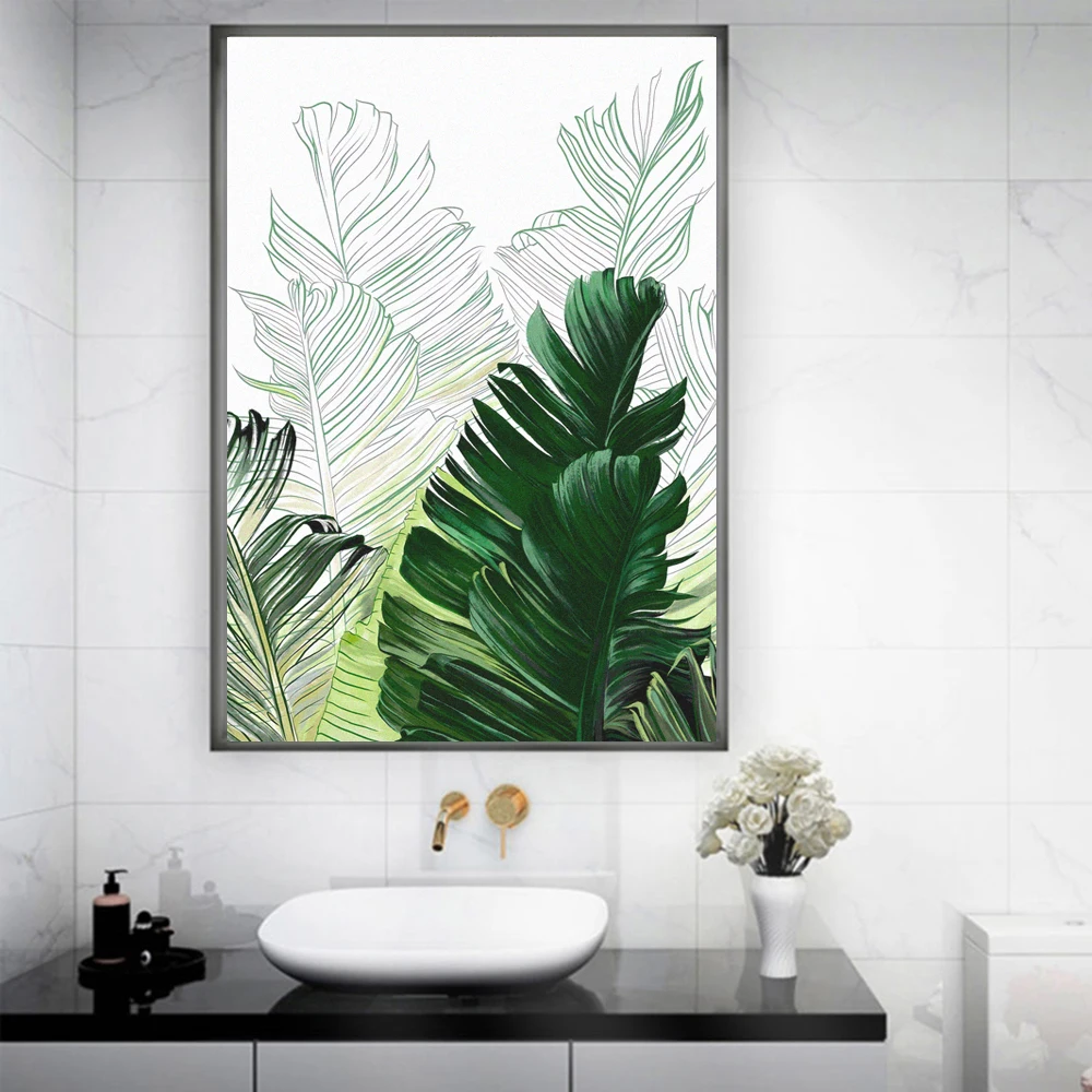 

Leaf Decorative Privacy Window Film Heat Control Anti UV Blocking Window Sticker Static Cling Frosted Window Film