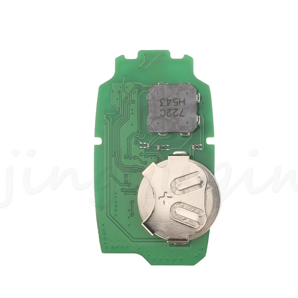jingyuqin 4 Buttons For Hyundai Kona 2021 Smart card Remote Car Key 433MHZ 95440-J9400 ID47Chip TQ8-FOB-4F43 no logo Durable
