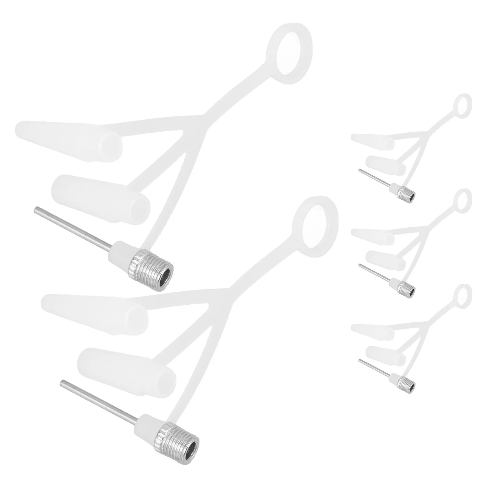 

5pcs Universal for Sports Balls Metal Air Pump Needle Camping Hiking Ball Inflator Needles Needle For Ball Pump Tools