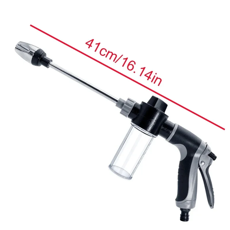 Garden Sprayer High Pressure Water Hose Nozzle Car Washing Foam Water gun Adjustable Spray Gun For Watering Plant ﻿