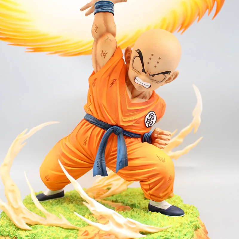 

18cm Dragon Ball Z Anime Figure Kienzan Kuririn Pvc Gk Figurine Dbz Figures Kulilin Statue Collectible Model Decoration Toy Gift