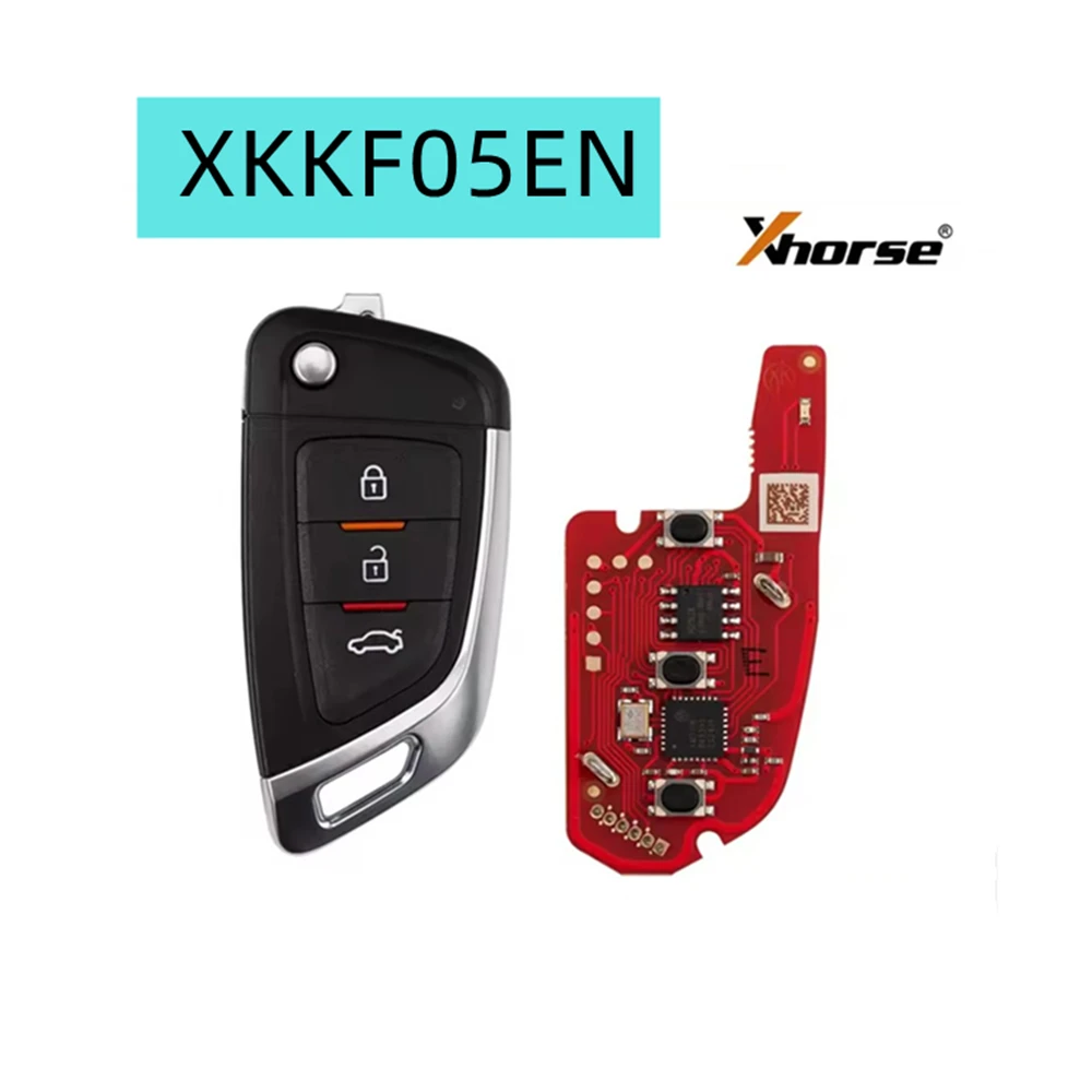 

XHORSE XKKF05EN — новый XKKFO02EN, складной ключ в форме лезвия, универсальный дистанционный ключ второго поколения
