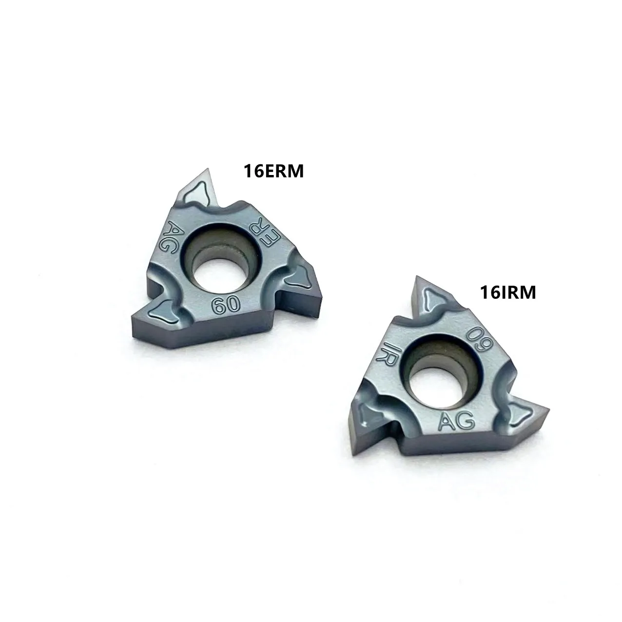 10 قطعة 16ERM AG60 IC908 16IRM A60 IC908 شفرات الضغط 16ER AG60 العالمي الملعب لولبة داخلية خيط خارجي