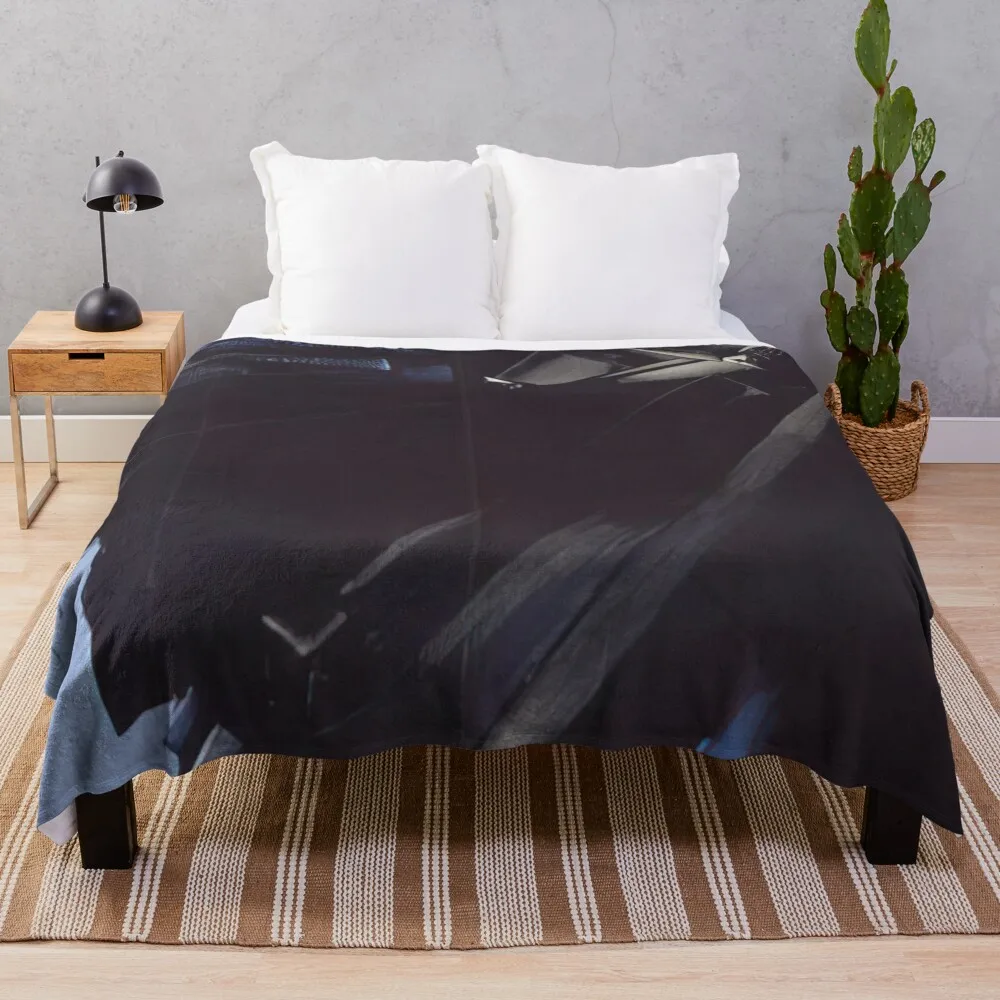 Pierre Soulages Throw Blanket Soft manga halloween Blankets