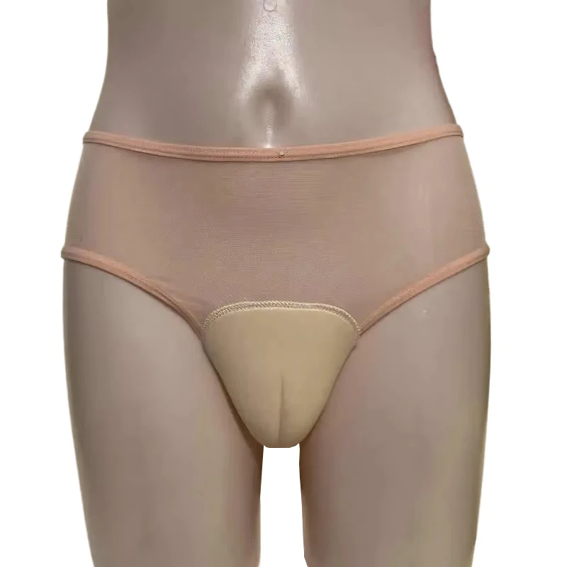Open Butt Camel Toe Control Panty Gaff Tucking Panties Sheer Sissy Lingerie Crossdresser Transgender Shemale Drag Queen Briefs