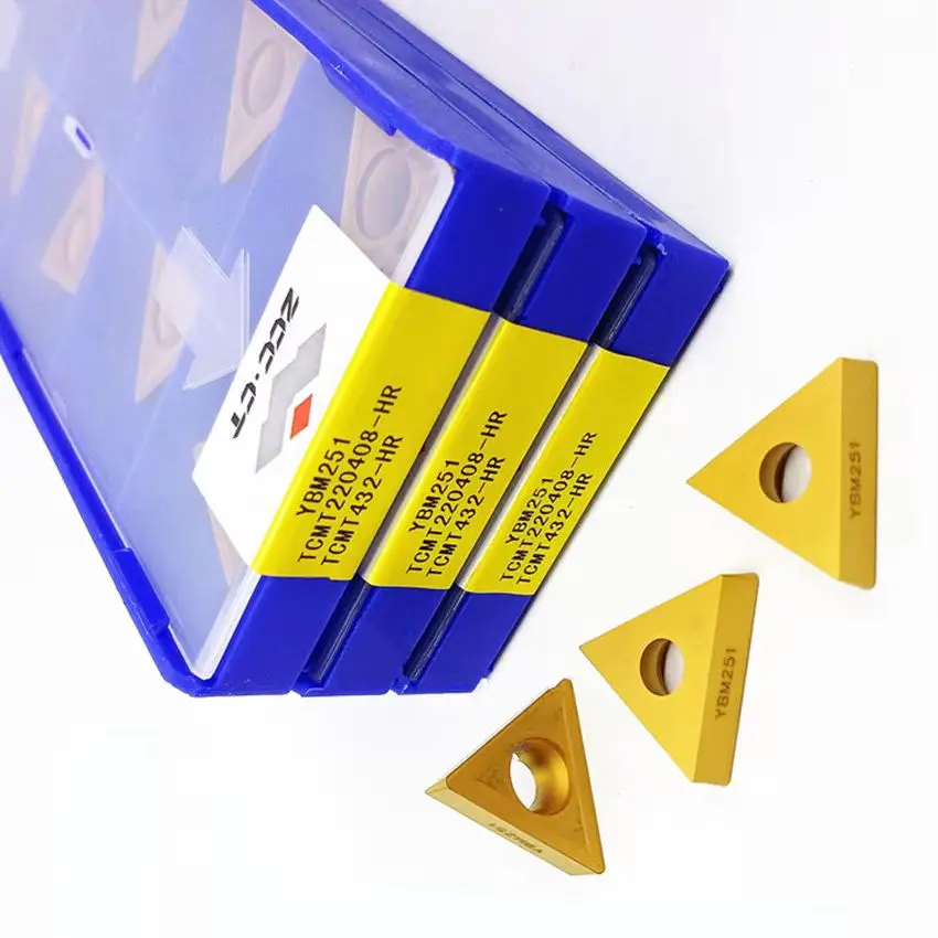

TCMT220408 YBC251/TCMT220408-HR YBD152/TCMT220408-HR YBM251 TCMT22 ZCC.CT CNC carbide inserts 10pcs/box