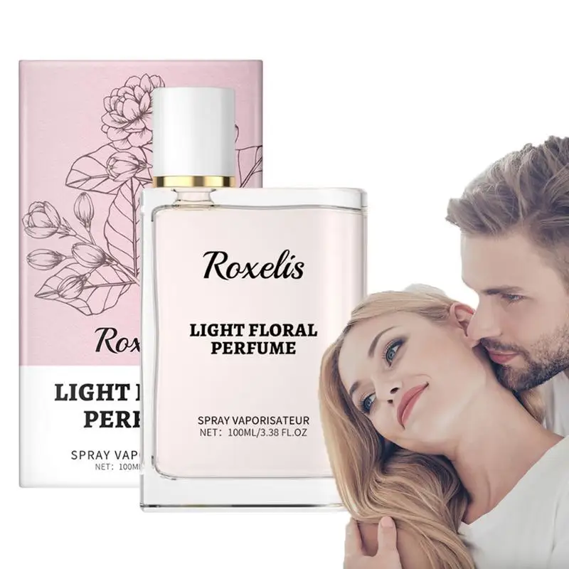 100ml Floral Perfume For Women Fresh Light Elegant Fragrance Gentle Skin-friendly Daily Dating Attract Men Fragrance BodyPerfume