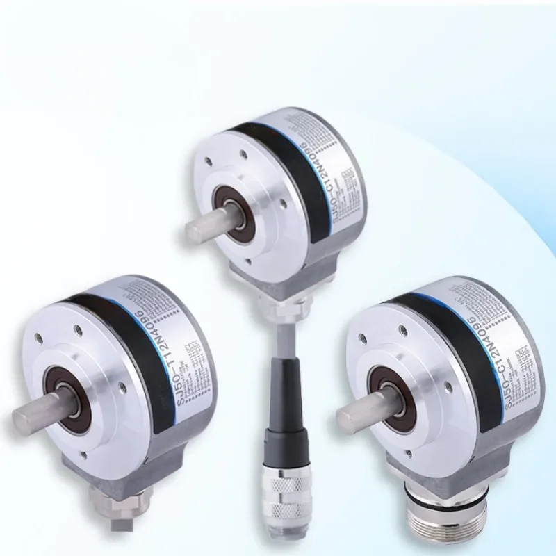 HENGXIANG SJ50 Solid Shaft 5bit(32ppr) to 12 bit(4096ppr) Binary Speed Sensor Mechanical SingleTurn Encoder