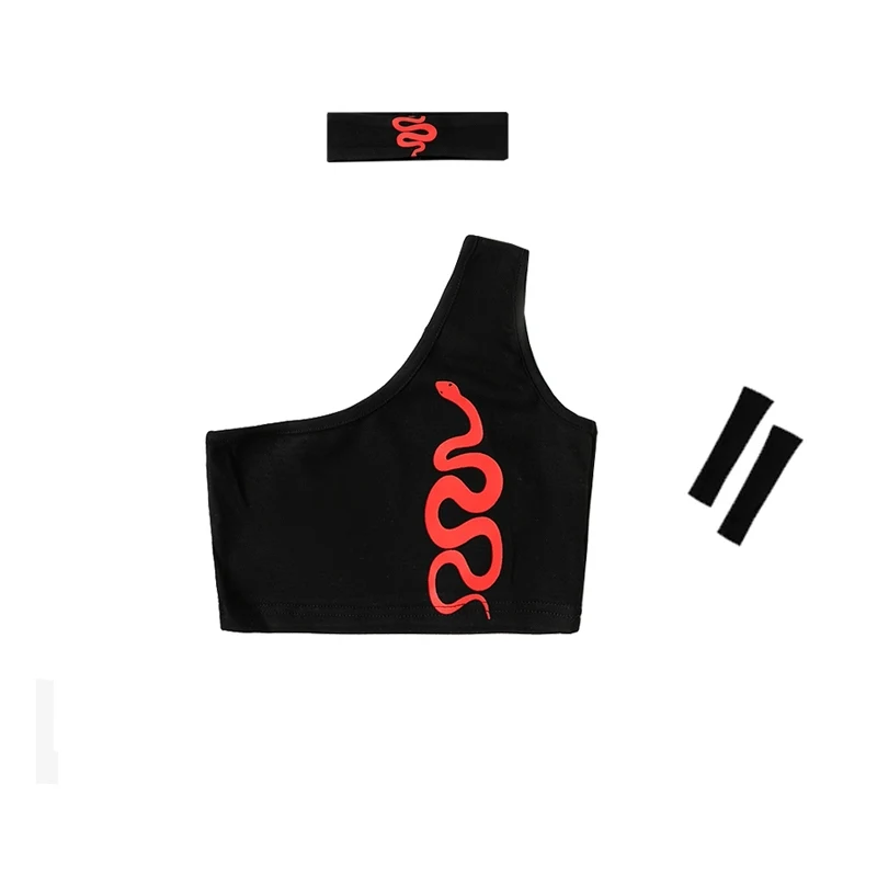 Groepsprestaties Kpop Outfit Meisjes Jazzdans Kostuum Kids Cool Hip Hop Kleding Kinderen Street Dance Kleding SL12973
