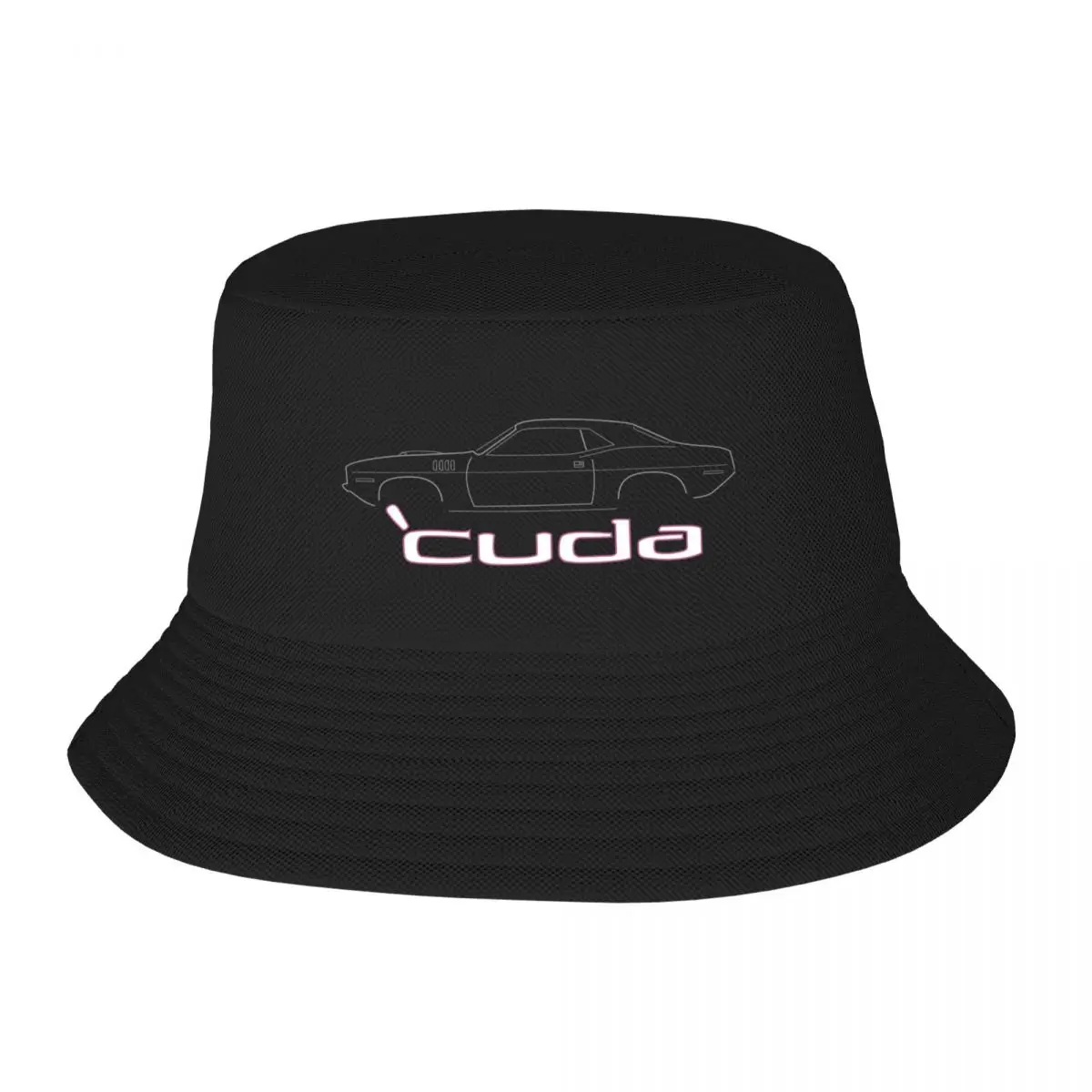 1971 Plymouth Cuda Bucket Hat Ball Cap Beach beach hat Rave Women Men's