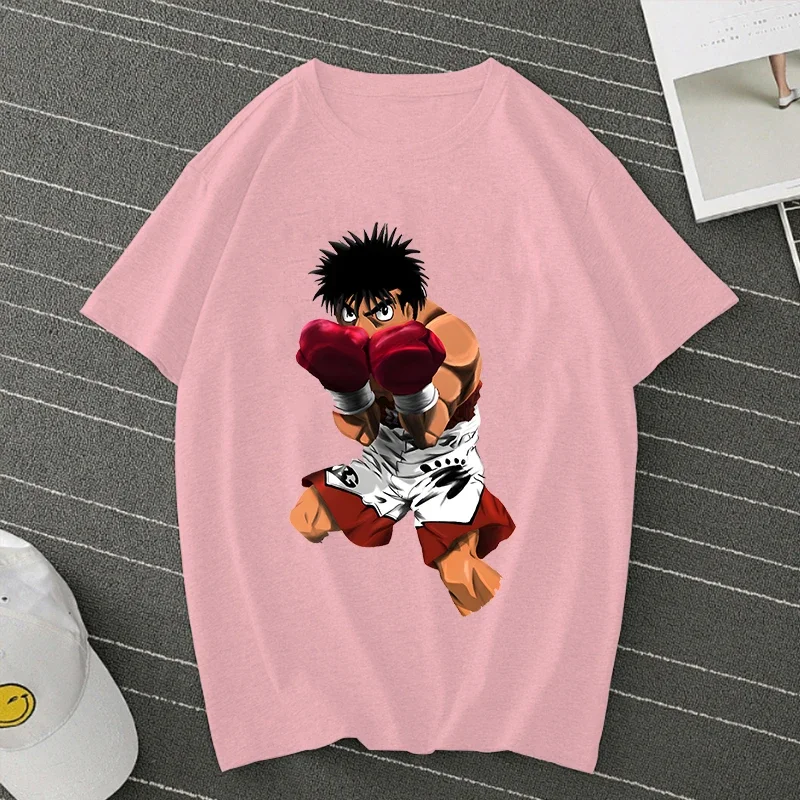 Anime Hajime No Ippo Kamogawa Boxing Gym T Shirt Men Women Ippo Makunouchi KGB Print Japan Boxing Manga Essential T-Shirt