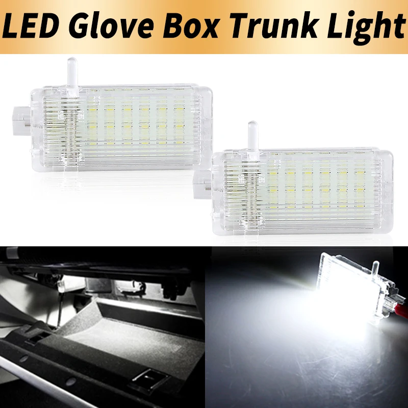 1/2PCS LED Luggage Trunk Lights Canbus For Mini Cooper R50 R52 R53 R55 R56 R57 R60 ​For BMW E46 E53 X5 E81 E82 E83 X3 E91 E92