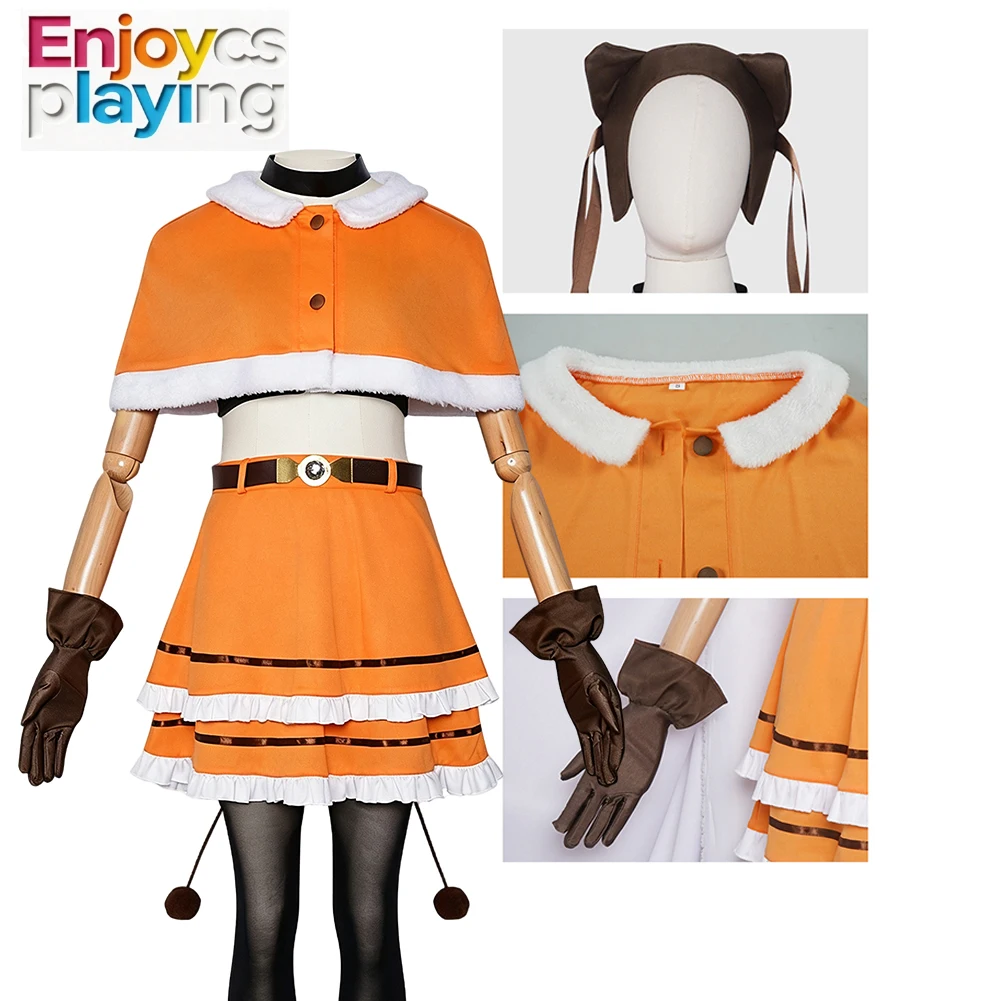 Anime Magi of Puella Cosplay Nagisa Momoe Fantastic Full Set Costume Disfraz Roleplay Outfit Dress Up Halloween Carnival Suit