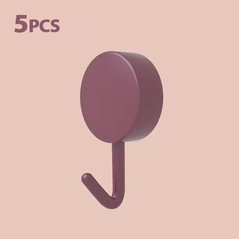 5/10PCS Selbstklebende Wand Haken Stark Ohne Bohren Kleidung Wc Badezimmer Tür Küche Handtuch Aufhänger Hause Tisch locker Haken