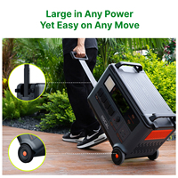 Oscal Powermax 3600 Rugged Portable Power Station 3600Wh to 57600Wh Battery Capacity 14 Outlets 5 LED Light Modes Morse Code