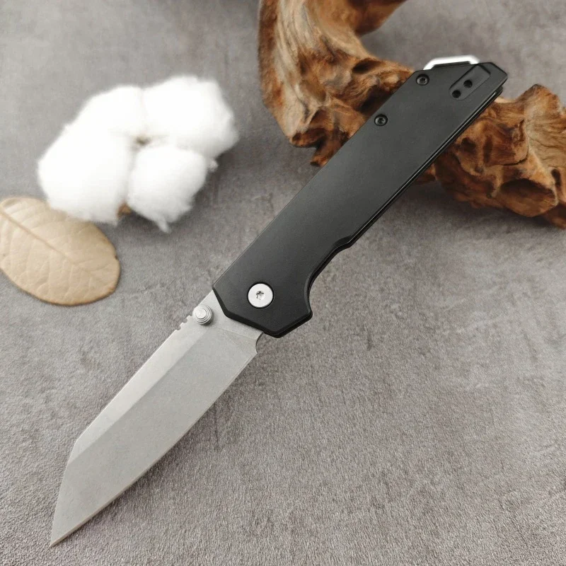 

KS 2038R T Folding Knife T6 Aluminum Handle D2 Blade Field Fishing Cutting Combat Manual Open Easy To Carry Multi-function Knife