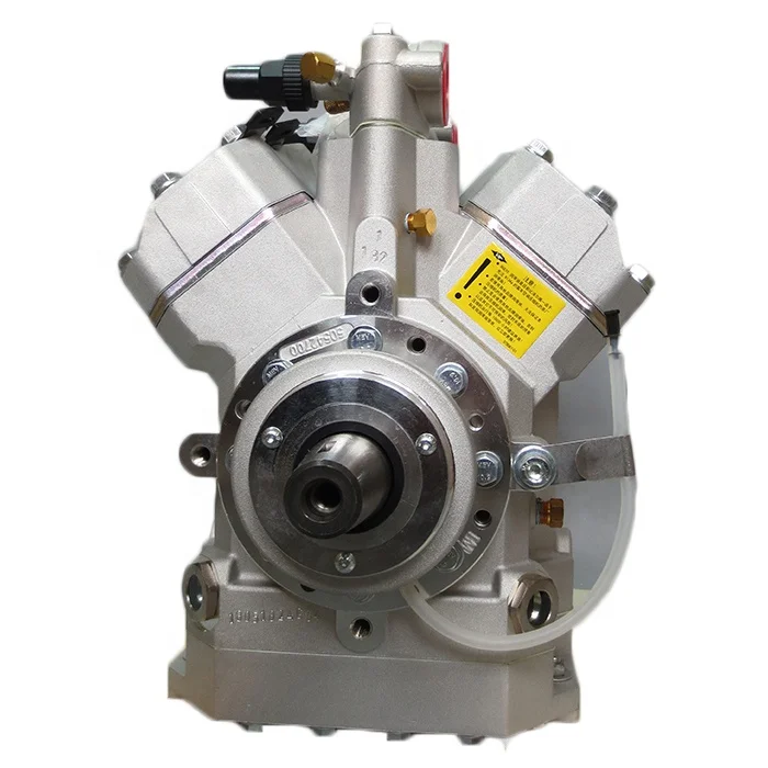 Para bitzer 4nfcy compressor de refrigeração estacionário sem óleo dc alimentado ônibus compressor de ar condicionado para hyundai mini ônibus trans
