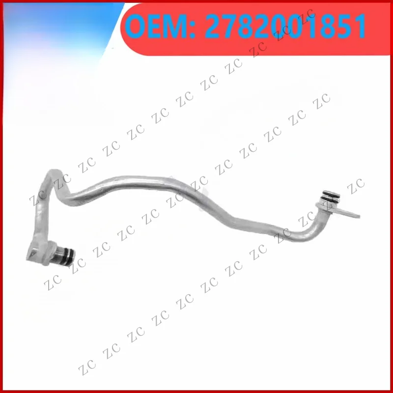 S+ A2782001851 Turbocharger Coolant Line Right Side for 2011-2020 Benz W218 CLS550