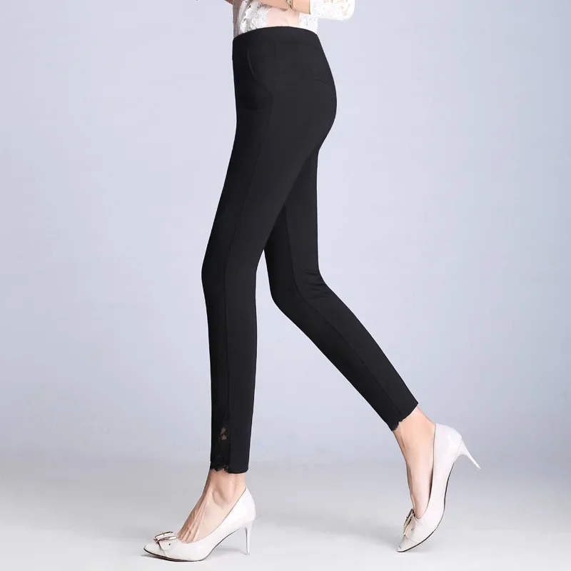 2024 New Winter Women Casual Cotton Long Pants Fashion Ladies High Quality Pants