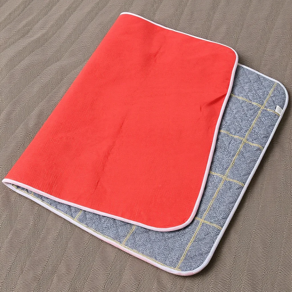 

Incontinence Bed Pads Washable Reusable Adult Diapers Breathable Cotton Pad for Elderly Leak Proof Mattress Protector
