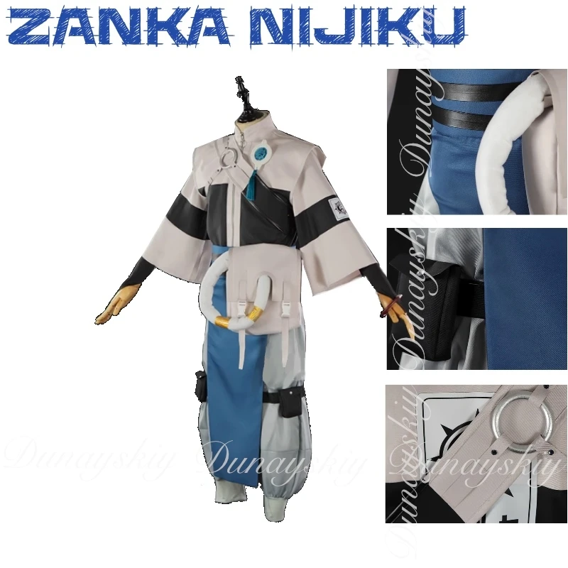 GACHIAKUTA أنيمي Zanka Nijiku تأثيري سيد السفن البشرية مع الزي القتالي Purer تأثيري حلي أنيمي بدلة كاملة