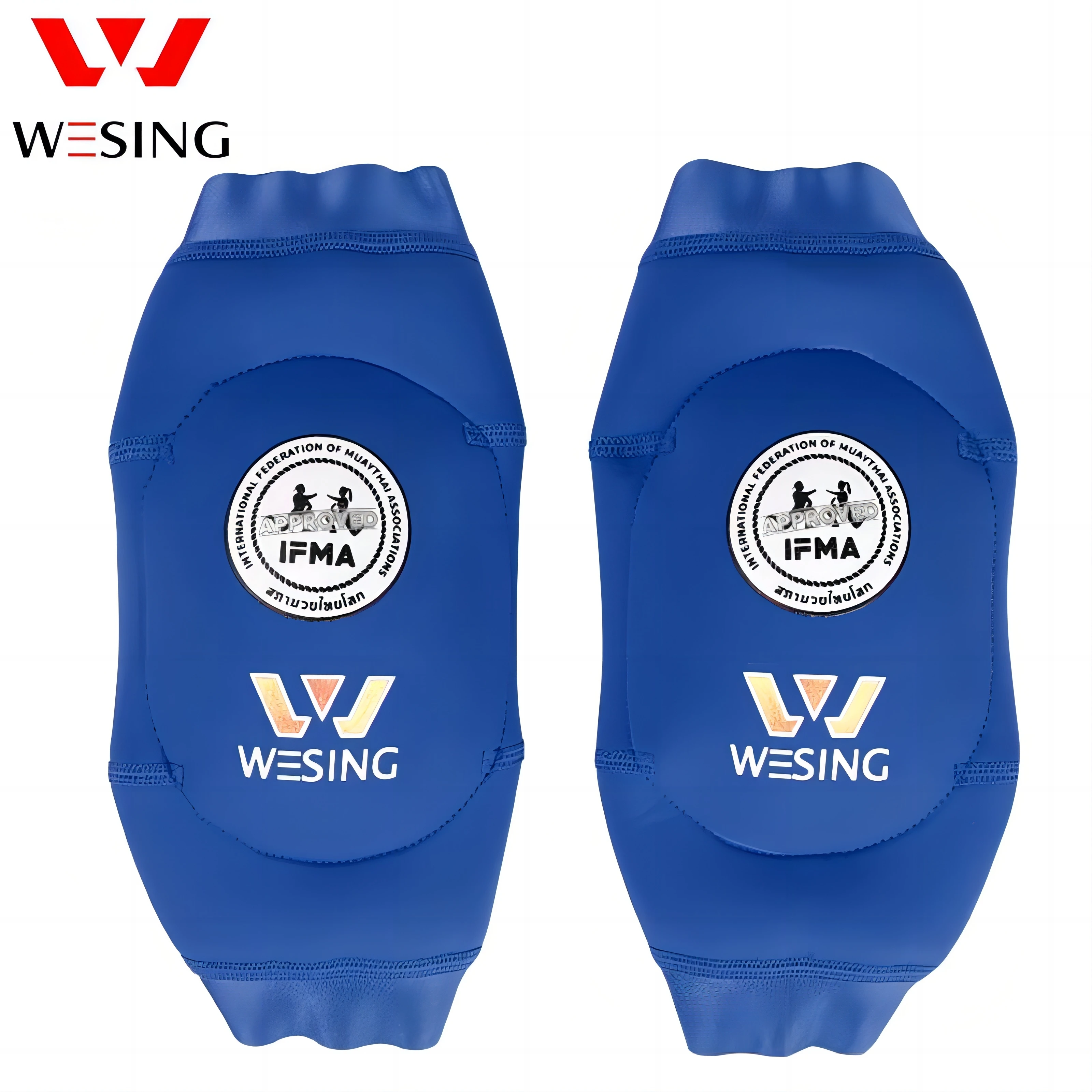 WESING Muay Thai Elbow Guards Approved by IFMA Elbow Pads for MMA Boxing Training Elbow Protectors for Men Elbow Braces