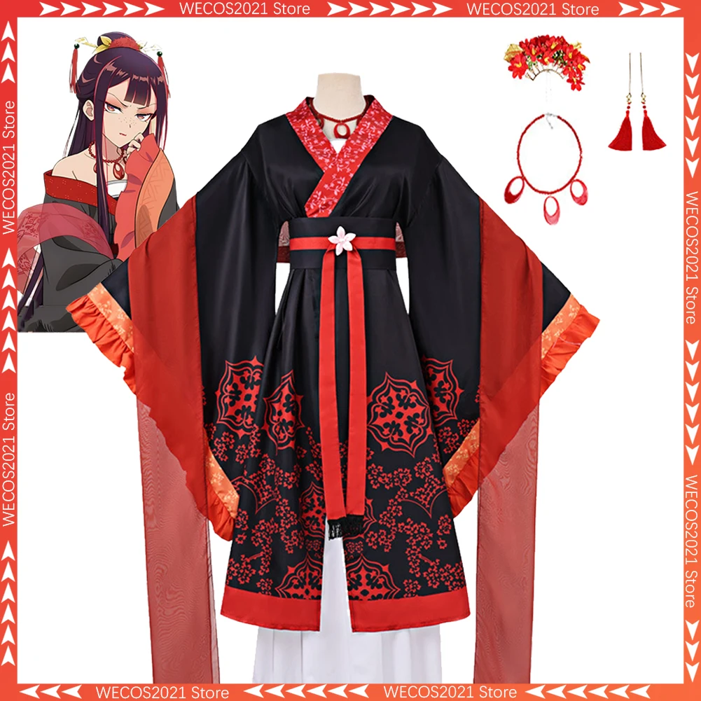 

Disguise Anime Though Inept Villainess Shu Keigetsu Cosplay Cloth Anime Women Costume Halloween Female Role Play Dress Up Outfit