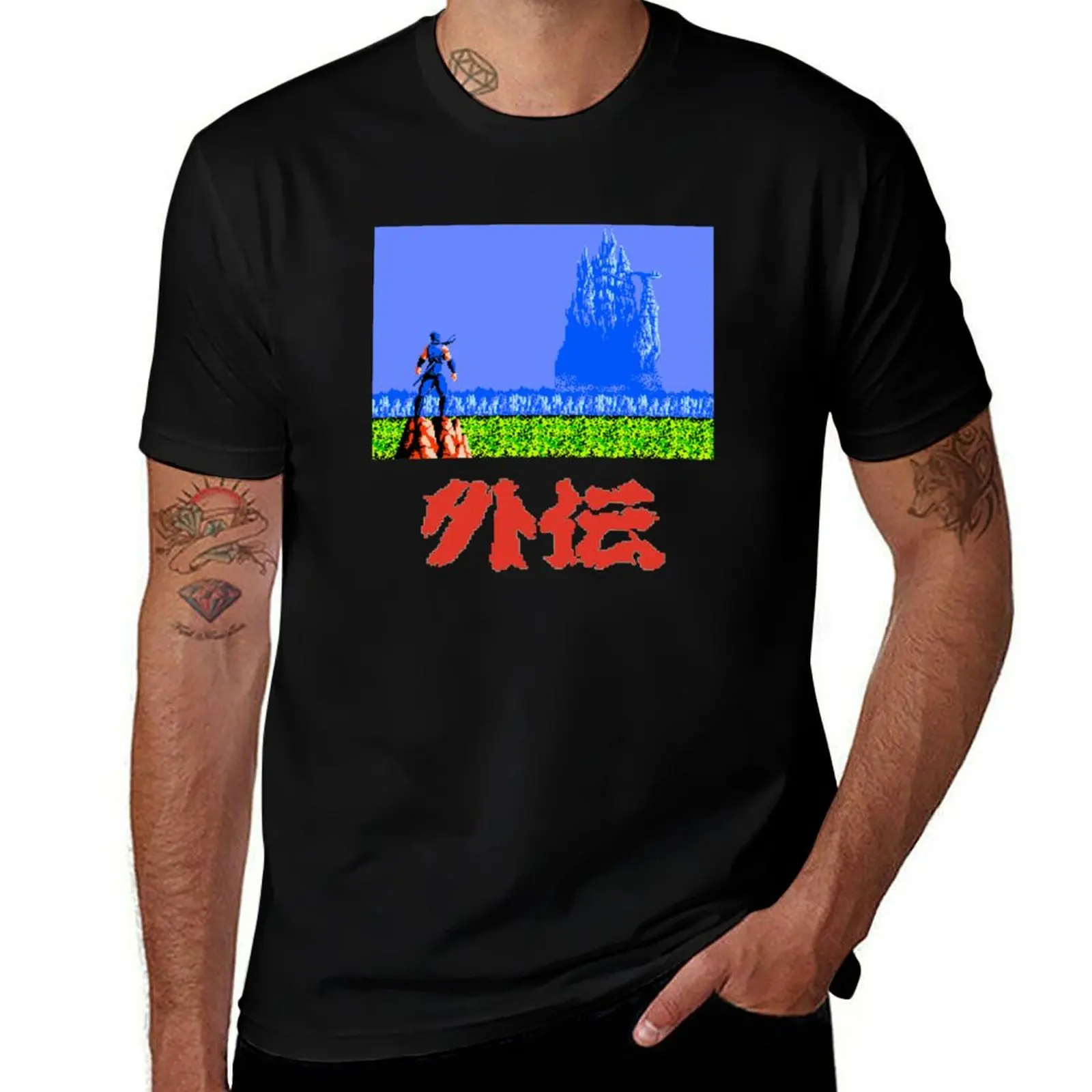 

NINJA GAIDEN T-Shirt funny meme t-shirts blue lock Clothing basketball graphic tees mens designer clothes