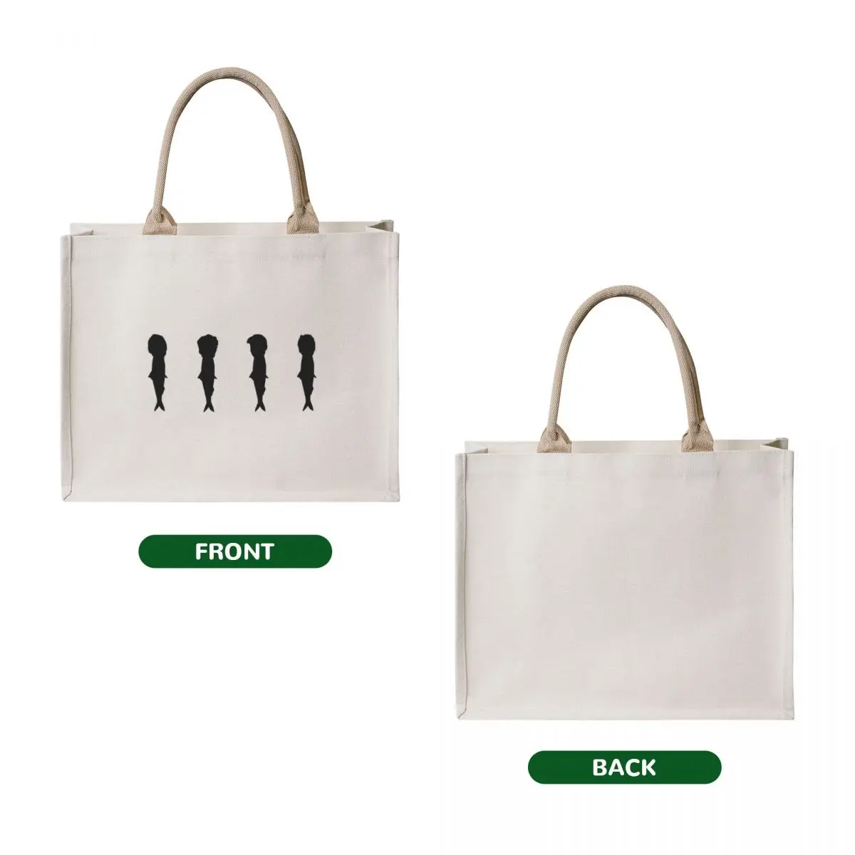 The crew of Beyond the Scales: Sardines Unveiled. Tote Bag tote bag screen canvas tote bag Large bags for women