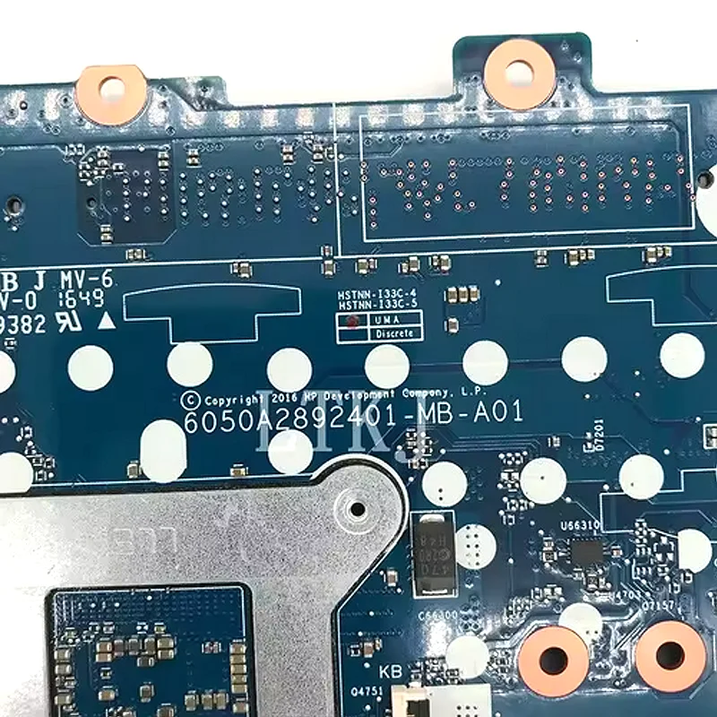 

Материнская плата для ноутбука HP EliteBook HP 840 G3 850 G3 6050A2892401-MB-A01 с процессором I3/I5/I7-6-го поколения, 100% полное тестирование, работает хорошо