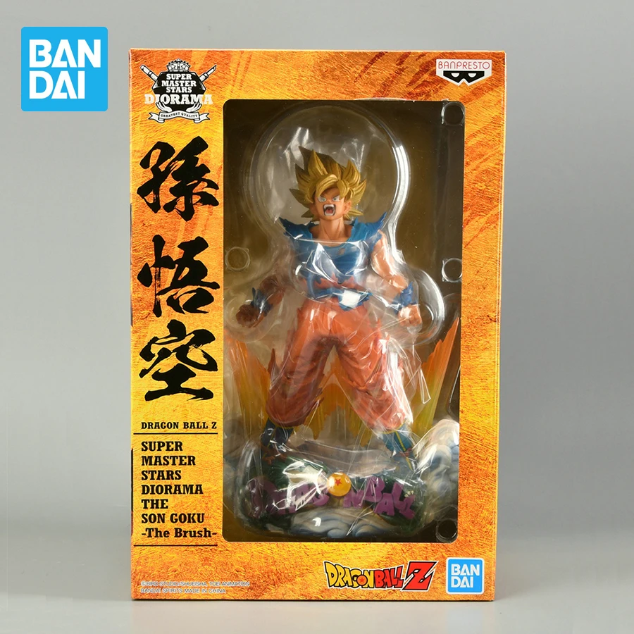 

Banpresto Dragon Ball Figurine SMSD Super Saiyan Goku Action Figures Anime Figurals Collectible Model Dolls Toys