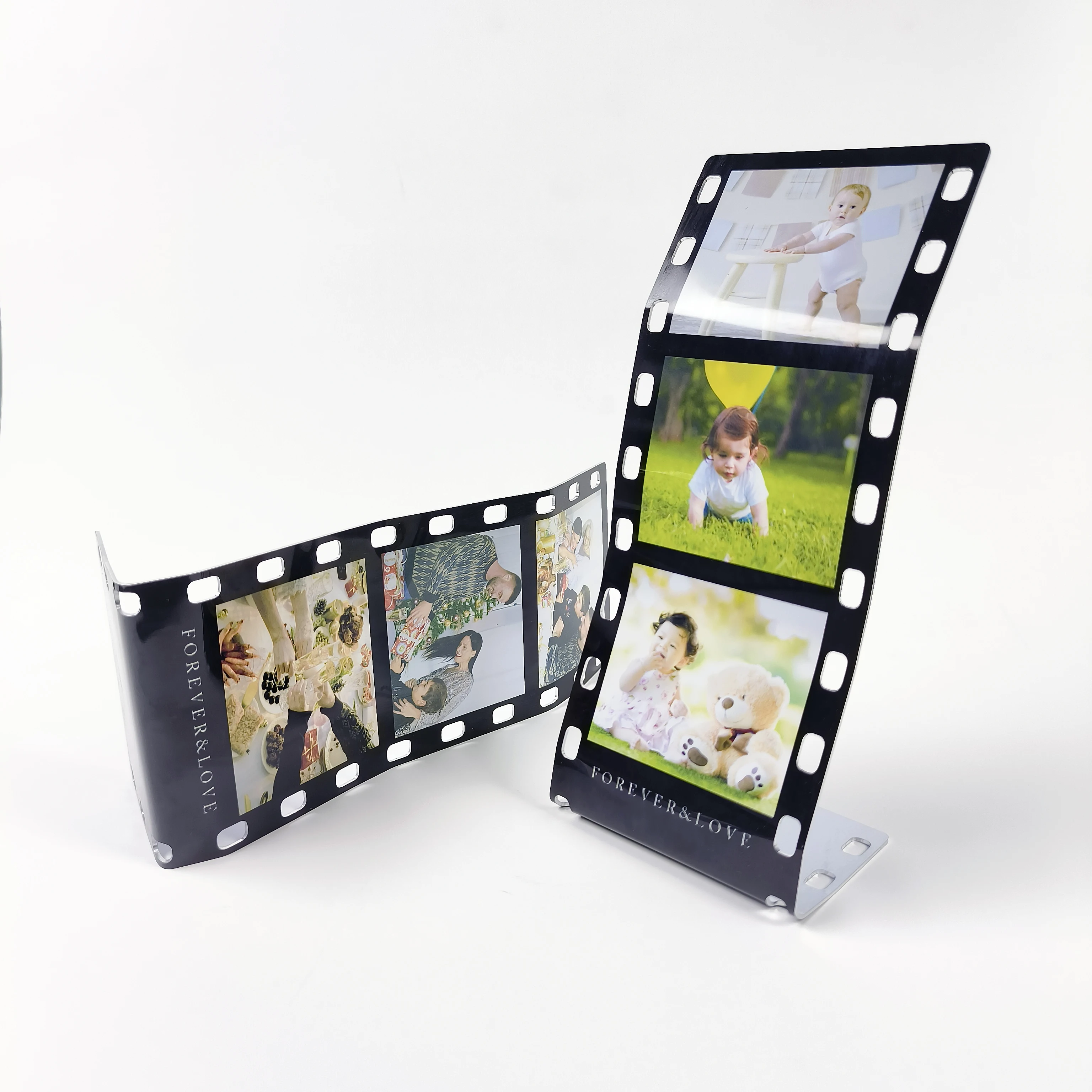 Free Shipping 20Pcs/Lot Custom Sublimation Blanks Alumium Film Frames For Family Custom Gifts