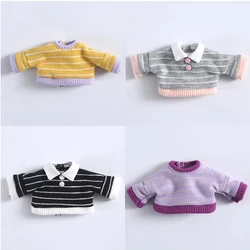 bjd clothes ob11 baby clothes striped sweater for: obitsu11, Molly, GSC body 1/8 1/12 bjd, , Yuan Nai, BJD doll accessories