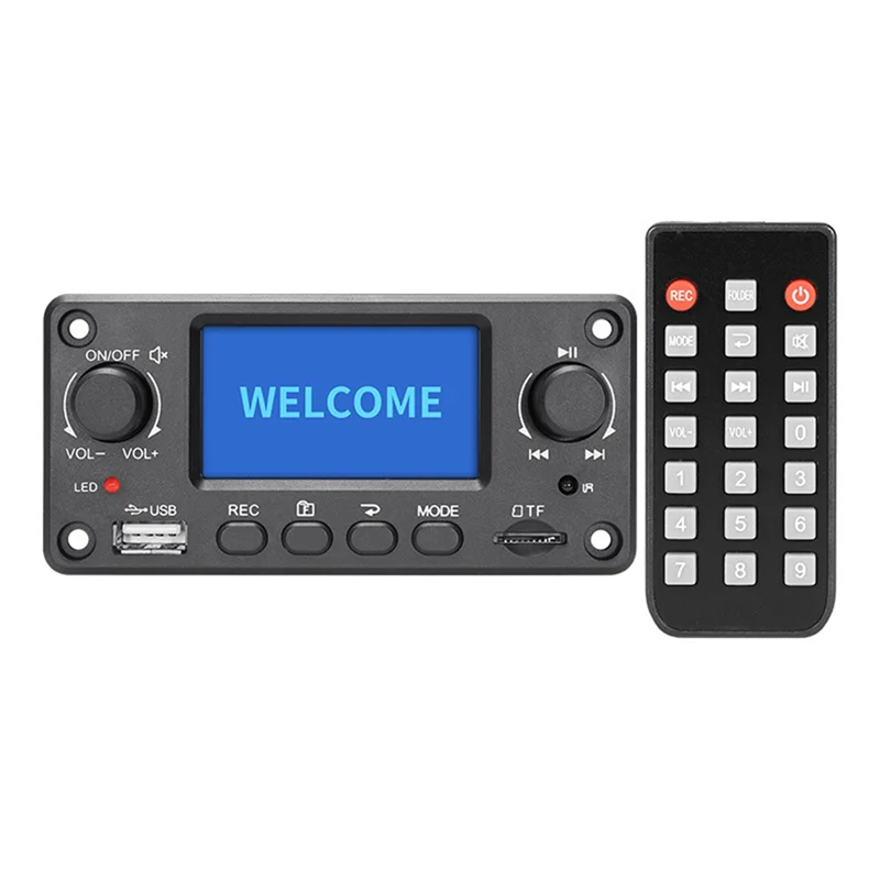 POSV-TPM118B Digital Audio Player MP3 Decoder Board High Quality Portable MP3 Player Module with Bluetooth and FM Radio