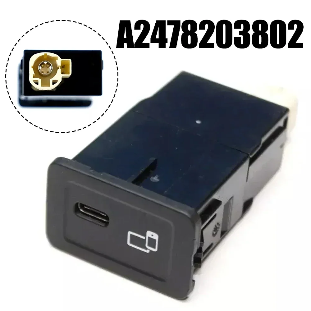 

Car USB Interface A2478203802 For Mercedes For A For GLA For B For GLB Interior Parts Replacement Installation
