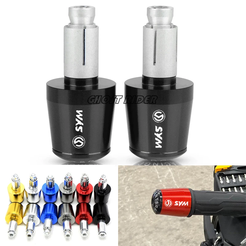 For SYM JOYMAX Z 125/250/300 MAXSYM 400i 600i TL500 CRUiSYM 300 GTS 300i T2 T3 Joyride 200 Handlebar CNC End Plugs Grips Bar view 3