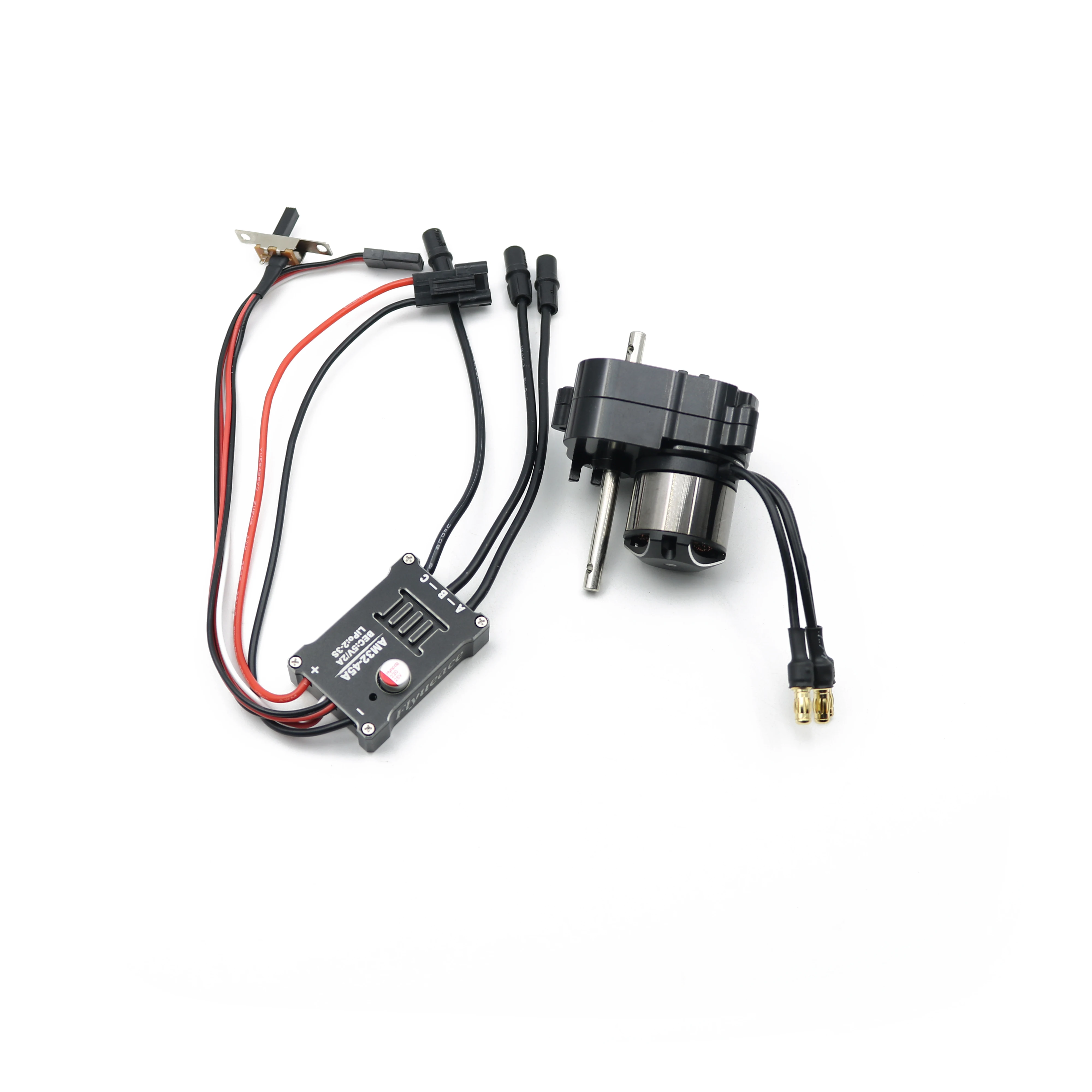 Brushless external rotor motor,metal gearbox,Modification accessories Suitable for MN78 MN82 MN168 remote control car rc car