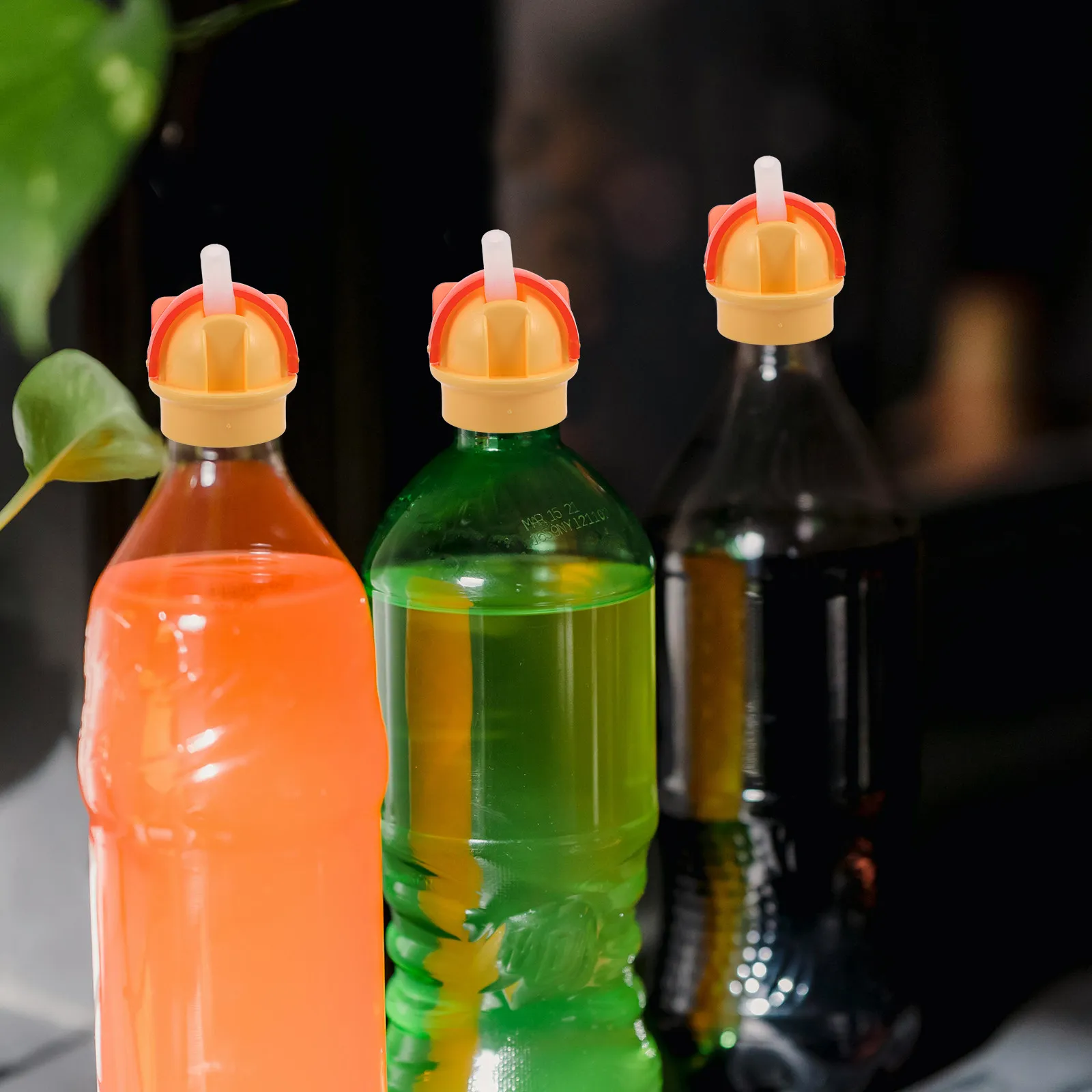 Reusable Toddler Water Bottle Straw Lid Spillproof Portable Japanese Style Antichoking Straw Cap Practical Bottle Adapter