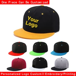 Custom Logo Baseball Caps Personalized Logo Design Sorority Cap Embroidery Monogram Color Block Baseball Caps Hip Hop Hats