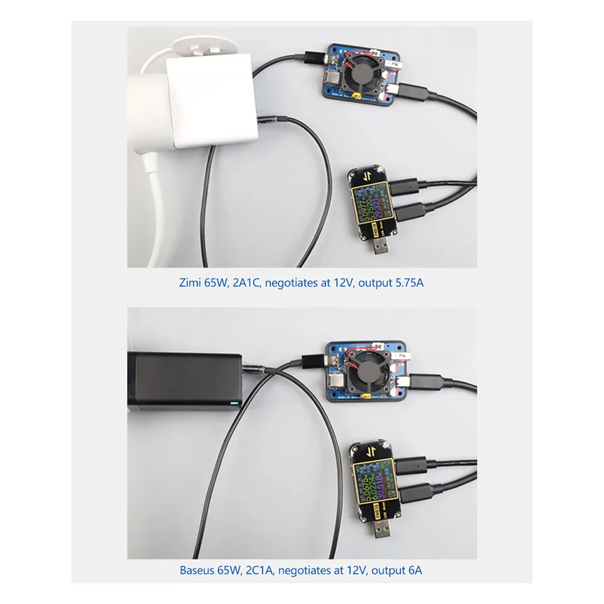 5V 5A PD-voedingsmodule voor Raspberry Pi5 USB-C en USB-A Dual Port Power Module Ondersteuning USB-C PD of DC5.5-ingang