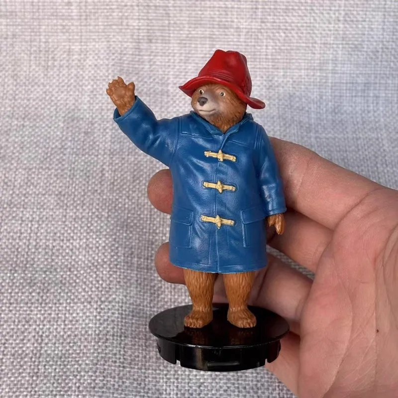 1Piece/lot 8cm 9.5cm Paddington Bear Handmade Ornament Toy Children's Birthday Gift Party Gift