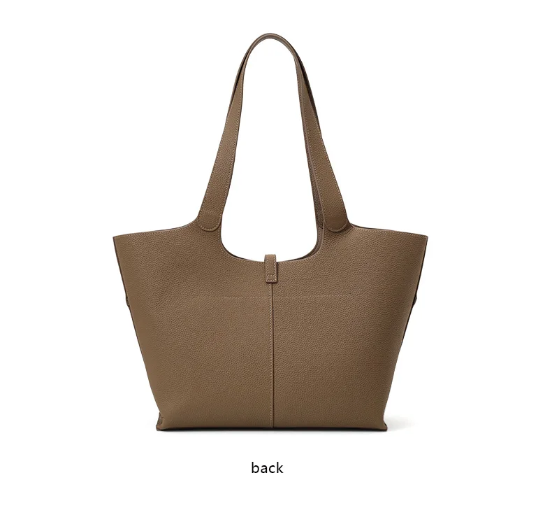 Vielseitige Echtleder-Tasche für Damen, 2026 Neue Handtasche aus Rindsleder der Ersten Schicht, Windspiel-Handtasche, Schultertasche mit Großer Kapazität – Detail 10