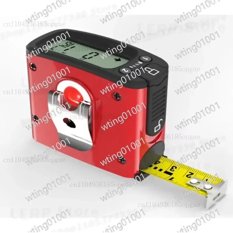 for 16ft Digital Steel Tape Measure 5m High Precision Electronic Ruler 3m Auto Locking Measuring Tool with LCD Display
