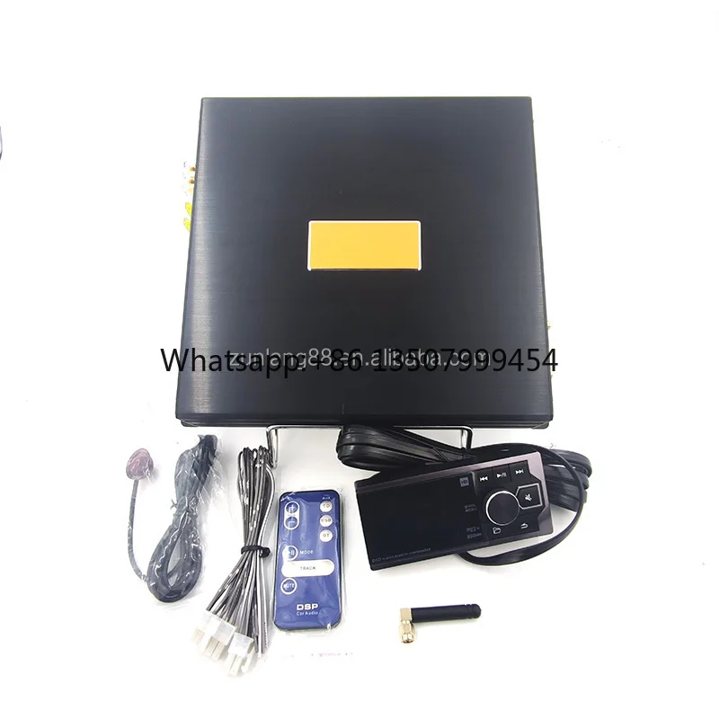 DSP Amplifier Channel 10 31 Band EQ Car Android IOS APP DSP Amplifier Class AB Power Tube