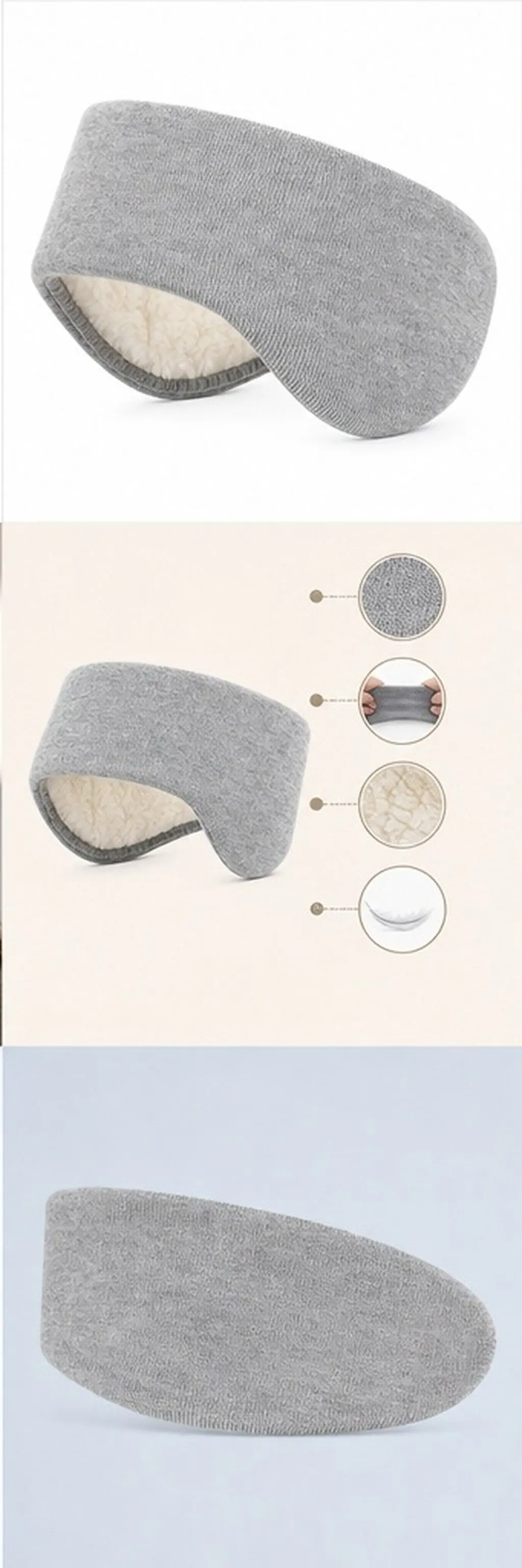 Adults Warm Ear Muffs One Size Fits Most Men Women Winter Ear Warmers Sleep Masks for Comfortable Wear Earmuff for Women