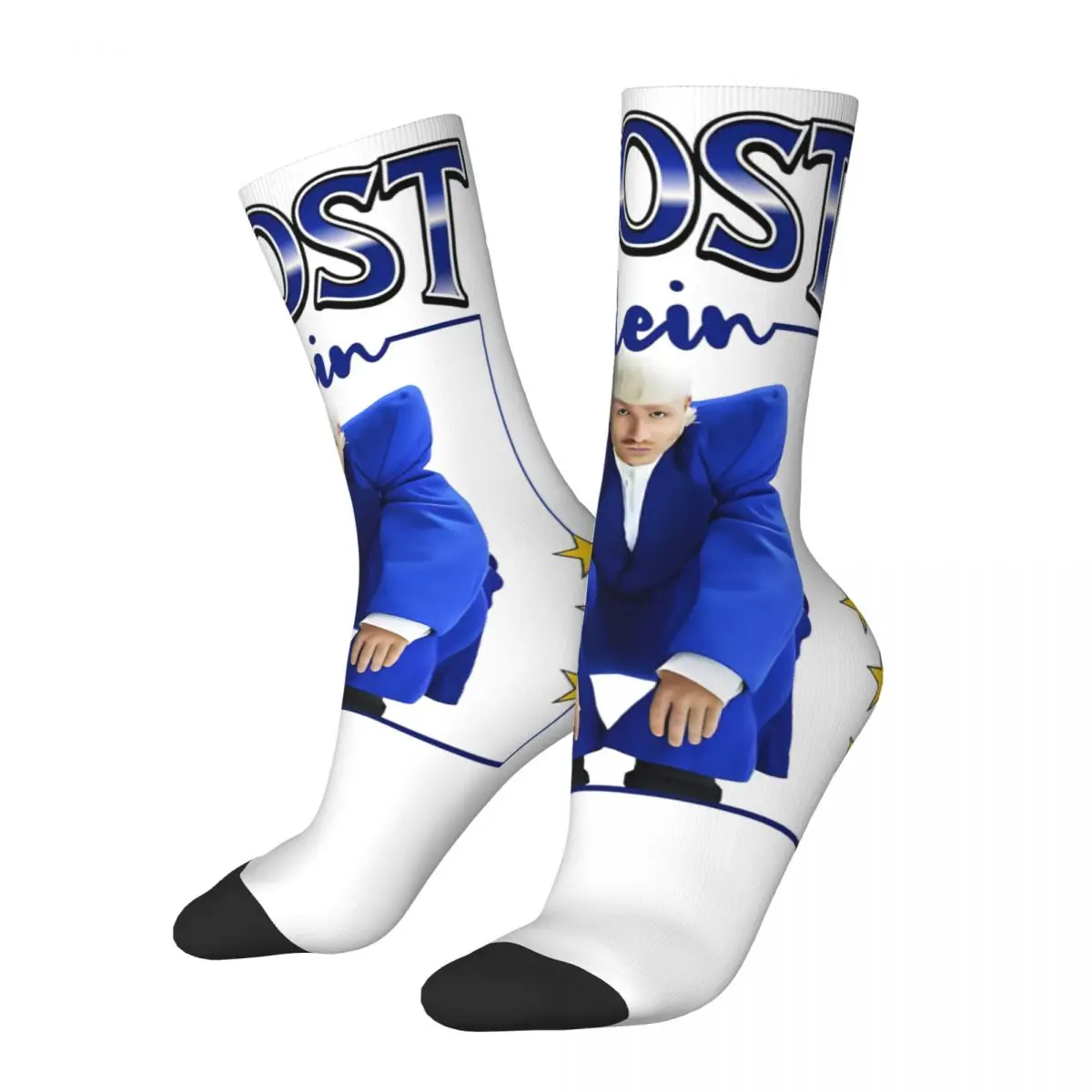 Unisex Eurovisions 2024 Joost Klein Europapa Socks Cute Casual Socks Novelty Accessories Middle Tube Socks Small Gifts